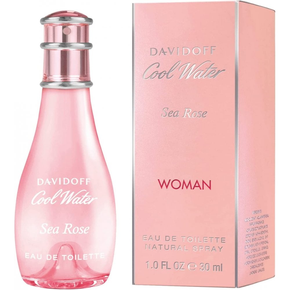Davidoff Davidoff Cool Water Woman Sea Rose 30ml EDT Spray - Health & Beauty > Personal Care > Cosmetics > Perfumes & Colognes > Eaux De Toilette