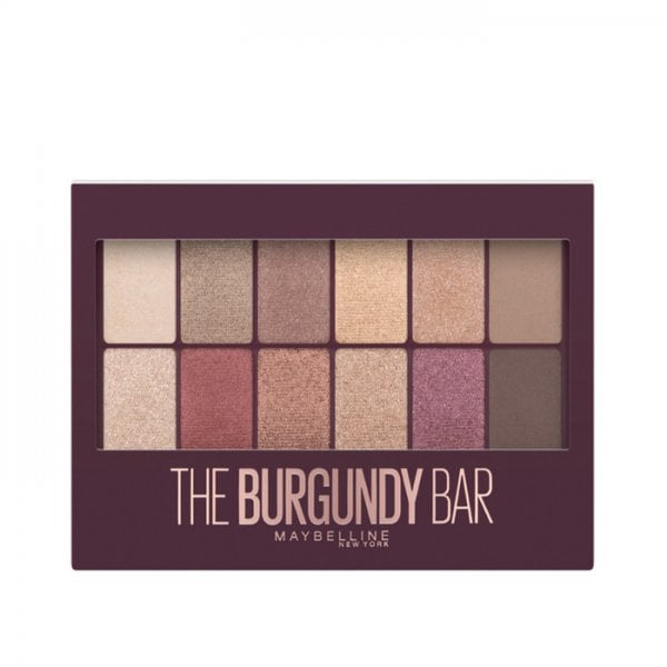 Maybelline Maybelline The Burgundy Bar Eyeshadow Palette - 04 Burgundy - Health & Beauty > Personal Care > Cosmetics > Makeup > Eye Makeup > Eye Shadows PALETTE