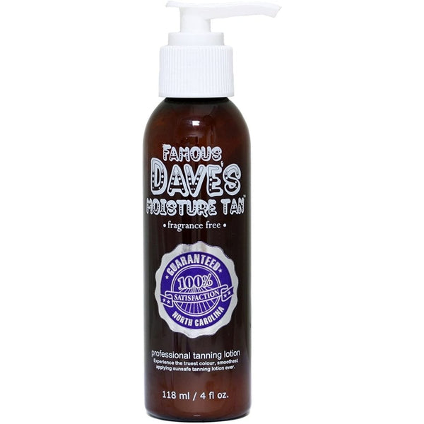 Famous Dave's Famous Dave'S Moisture Tan Fragrance-Free Lotion 118ml - Health & Beauty > Personal Care > Cosmetics > Skin Care > Tanning Products > Self Tanner