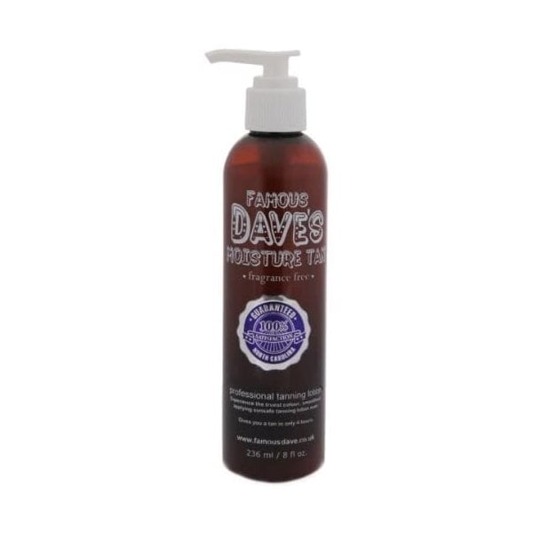Famous Dave's Famous Dave'S Moisture Tan Fragrance Free Lotion 236ml - Health & Beauty > Personal Care > Cosmetics > Skin Care > Tanning Products > Self Tanner
