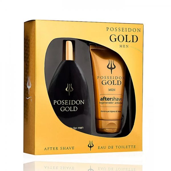 Instituto Espanol Posseidon Gold Men 150ml EDT Spray Set 2 Pieces