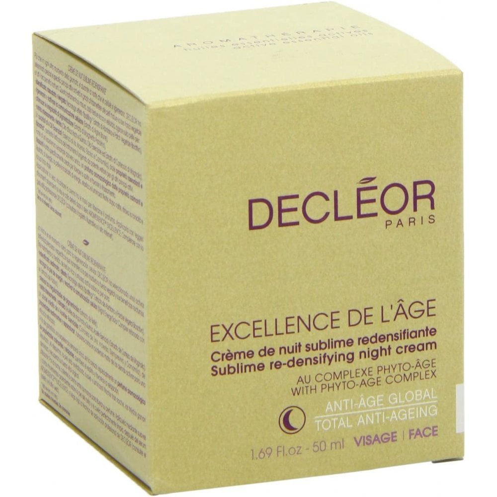 Decleor Decleor 50ml Excellence De L'Age Sublime Re-Densifying Night Cream -