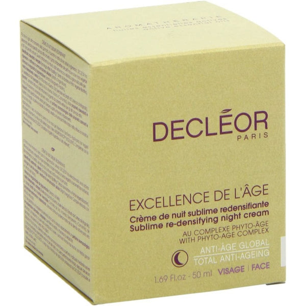 Decleor Decleor 50ml Excellence De L'Age Sublime Re-Densifying Night Cream -