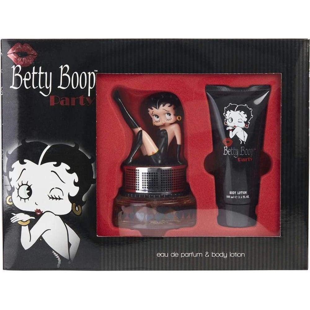 Betty Boop Betty Boop Party 75ml EDP Spray / 100ml Body Lotion - Health & Beauty > Personal Care > Cosmetics > Bath & Body Gift Sets