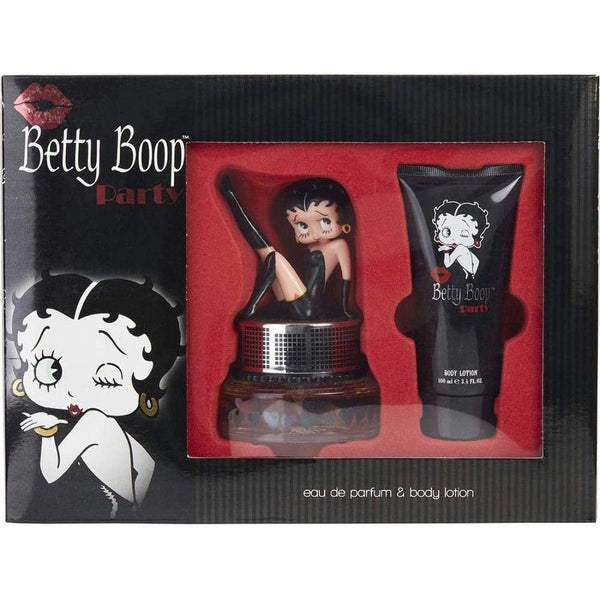 Betty Boop Betty Boop Party 75ml EDP Spray / 100ml Body Lotion - Health & Beauty > Personal Care > Cosmetics > Bath & Body Gift Sets