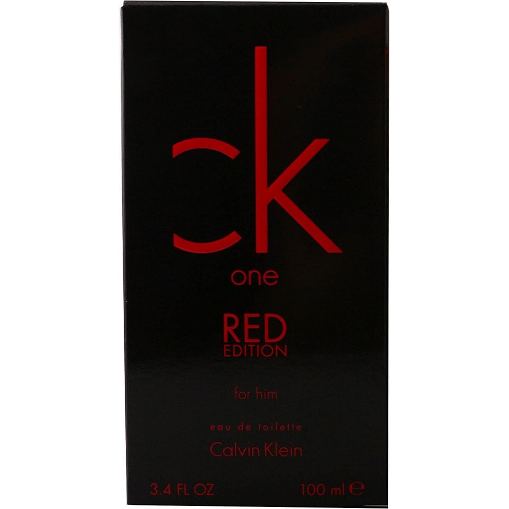 Calvin Klein Calvin Klein CK One Red Edition For Him 100ml EDT Spray - Health & Beauty > Personal Care > Cosmetics > Perfumes & Colognes > Eaux De Toilette