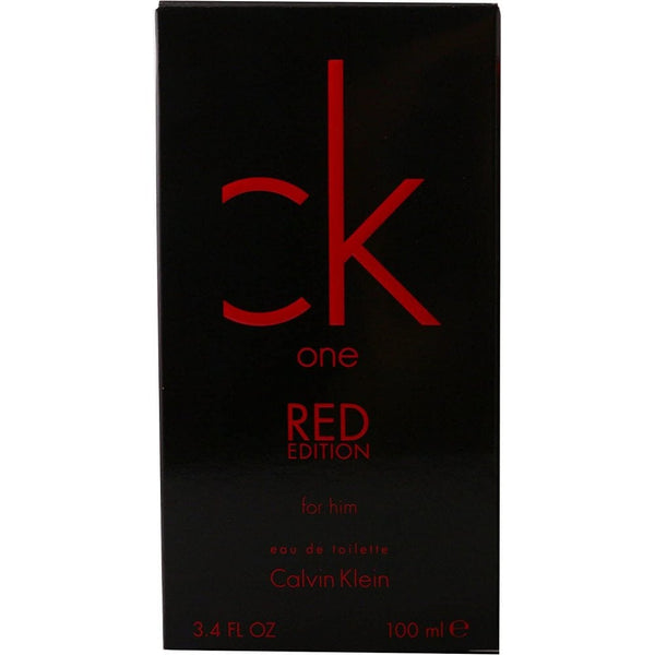 Calvin Klein Calvin Klein CK One Red Edition For Him 100ml EDT Spray - Health & Beauty > Personal Care > Cosmetics > Perfumes & Colognes > Eaux De Toilette