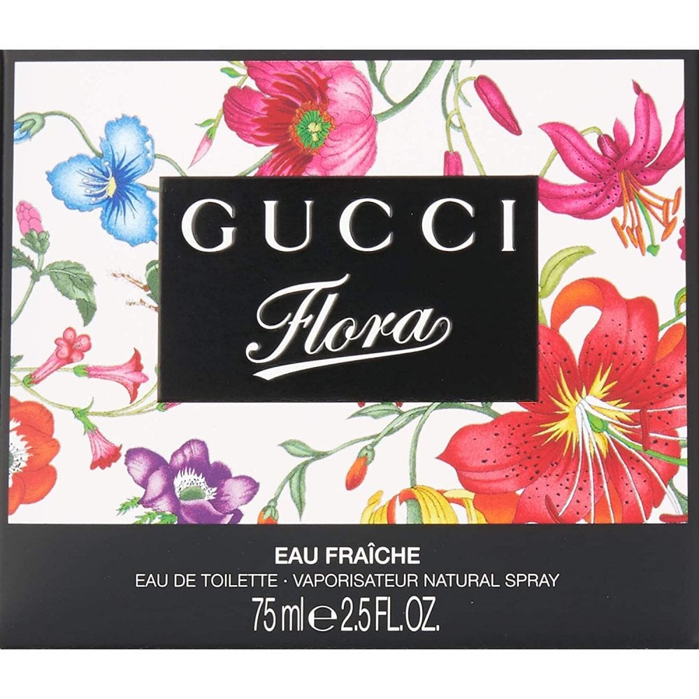 Gucci Gucci Flora By Gucci Eau Fraiche 75ml EDT Spray - Health & Beauty > Personal Care > Cosmetics > Perfumes & Colognes > Eaux De Toilette
