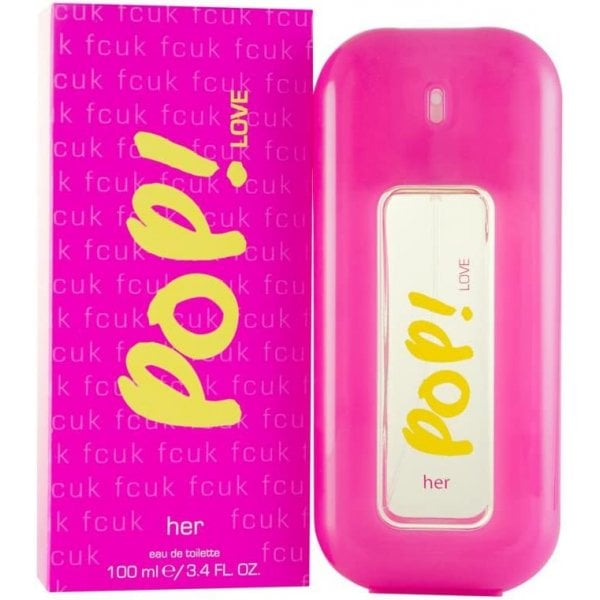 FCUK FCUK Pop Love Her 100ml EDT Spray - Health & Beauty > Personal Care > Cosmetics > Perfumes & Colognes > Eaux De Toilette