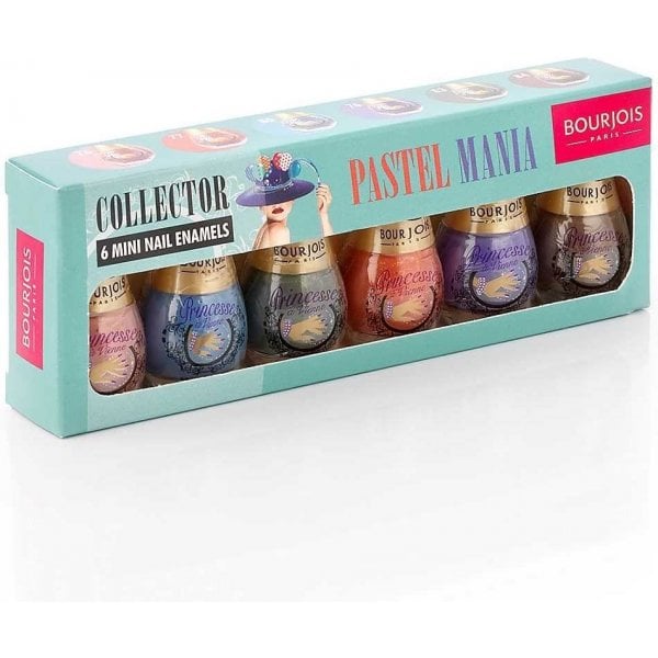 Bourjois Bourjois Pastel Mania 6 Mini Nail Enamels Set (6 X 3ml) - Health & Beauty > Personal Care > Cosmetics > Nail Care > Nail Polishes