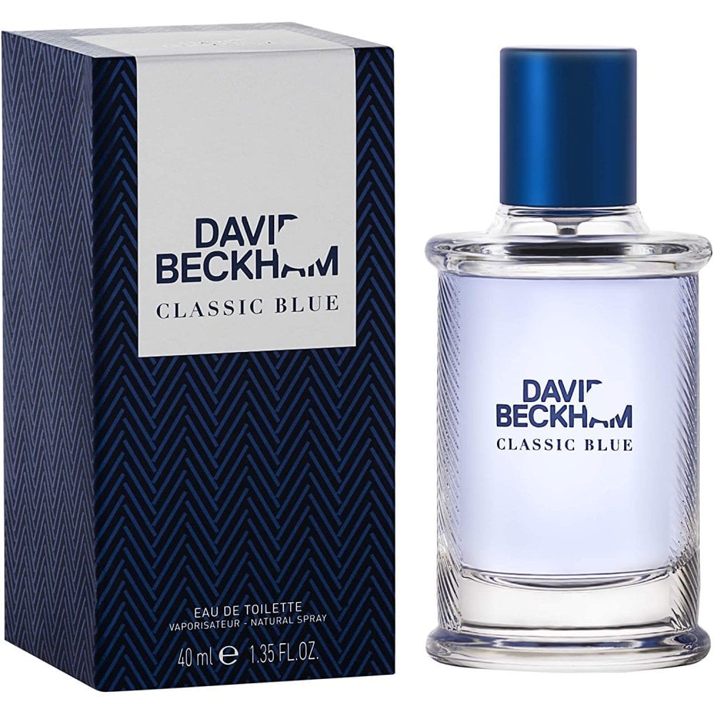 David Beckham David Beckham Classic Blue 40ml EDT Spray - Health & Beauty > Personal Care > Cosmetics > Perfumes & Colognes > Eaux De Toilette EDT