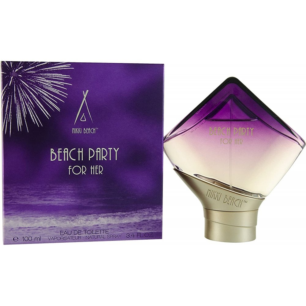 Nikki Beach Nikki Beach Beach Party For Her 100ml EDT Spray - Health & Beauty > Personal Care > Cosmetics > Perfumes & Colognes > Eaux De Toilette
