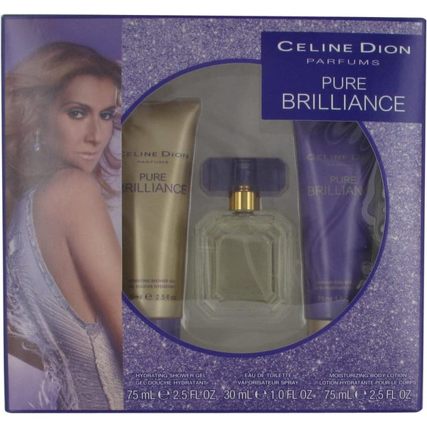 Celine Dion Celine Dion Pure Brilliance 30ml EDT Spray / 75ml Body Spray / 75ml Body Spray - Health & Beauty > Personal Care > Cosmetics > Bath & Body Gift Sets