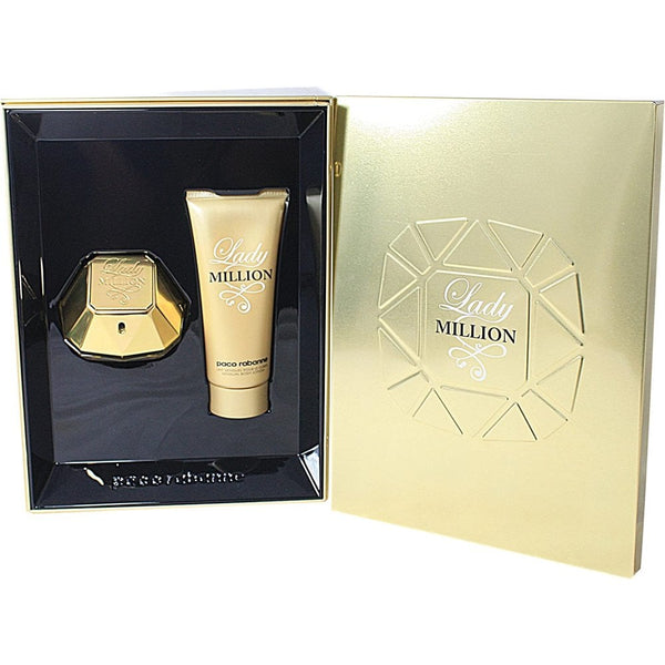 Paco Rabanne Paco Rabanne Lady Million 50ml EDP Spray + 100ml Sensual Body Lotion - Health & Beauty > Personal Care > Cosmetics > Perfumes & Colognes EDP
