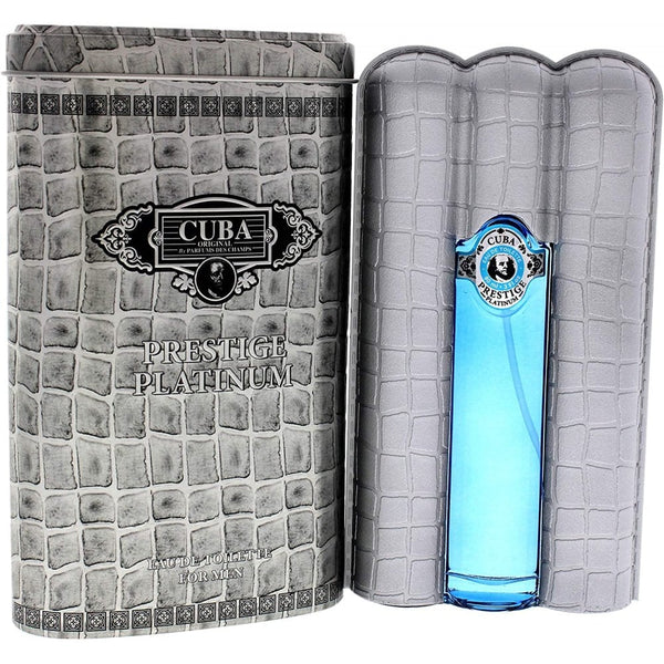 Cuba Cuba Prestige Platinum 90ml EDT Spray - Health & Beauty > Personal Care > Cosmetics > Perfumes & Colognes > Eaux De Toilette