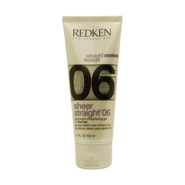 Redken Redken Sheer Straight 06 Lightweight Straightening Gel 100ml -