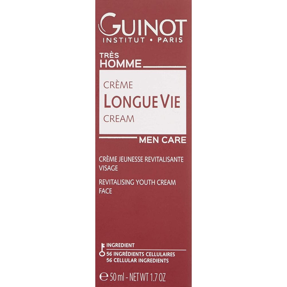 Guinot Guinot 50ml Tres Homme Longue Vie Homme Revitalising Face Care For Men - Health & Beauty > Personal Care > Cosmetics > Skin Care > Anti-Aging Skin Care