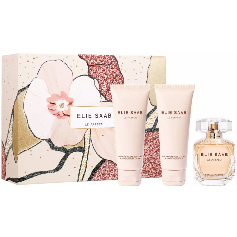 Elie Saab Elie Saab Le Parfum Gift Set 50ml EDP + 75ml Body Lotion + 75ml Shower Gel - Health & Beauty > Personal Care > Cosmetics > Bath & Body Gift Sets