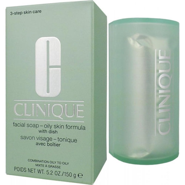 Clinique Clinique 150G Extra Strength Facial Soap With Dish - Health & Beauty > Personal Care > Cosmetics > Bath & Body > Bar Soap