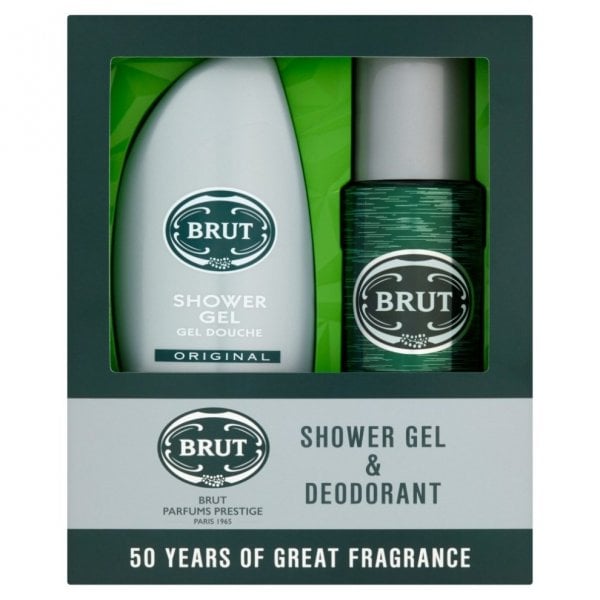 Faberge Faberge Brut 200ml Deodorant Spray / 250ml Shower Gel - Health & Beauty > Personal Care > Cosmetics > Bath & Body Gift Sets