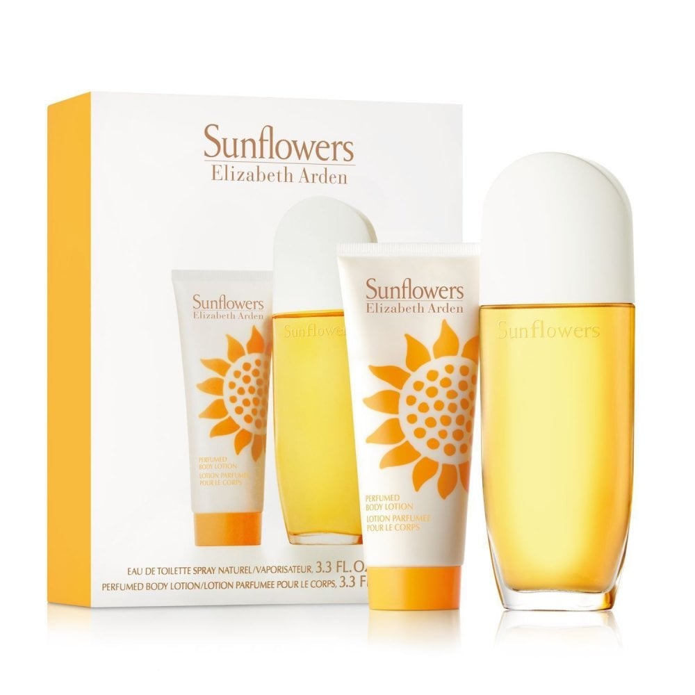 Elizabeth Arden Elizabeth Arden Sunflowers Gift Set 100ml EDT Spray + 100ml Body Lotion - Health & Beauty > Personal Care > Cosmetics > Bath & Body Gift Sets