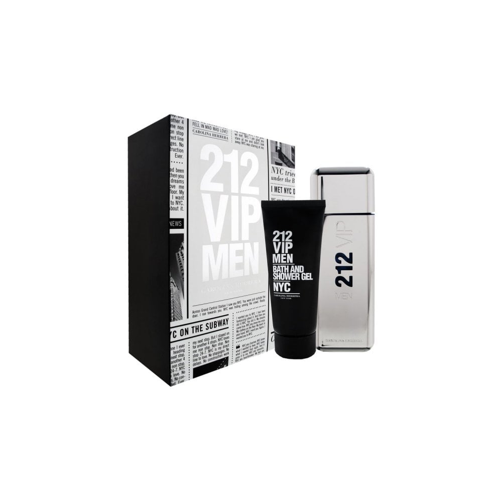 Carolina Herrera Carolina Herrera 212 VIP Men 100ml EDT Spray / 100ml After Shave -