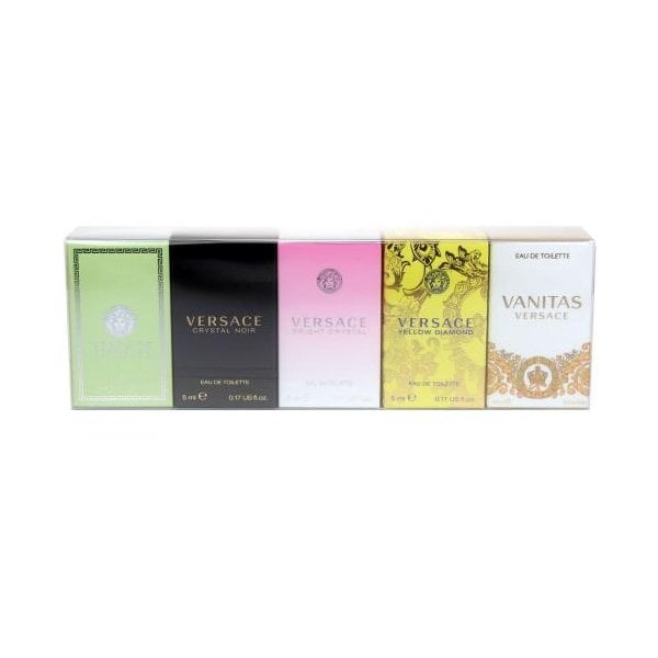 Versace Versace Womens Mini EDT Spraygift Set 5X 5ml EDT Spray - Health & Beauty > Personal Care > Cosmetics > Perfumes & Colognes > Eaux De Toilette