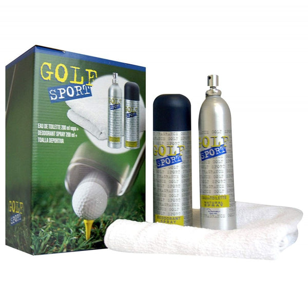 Dana Dana Golf Sport Gift Set 200ml EDT Spray + 200ml Deodorant Spray + Towel - Health & Beauty > Personal Care > Cosmetics > Bath & Body Gift Sets