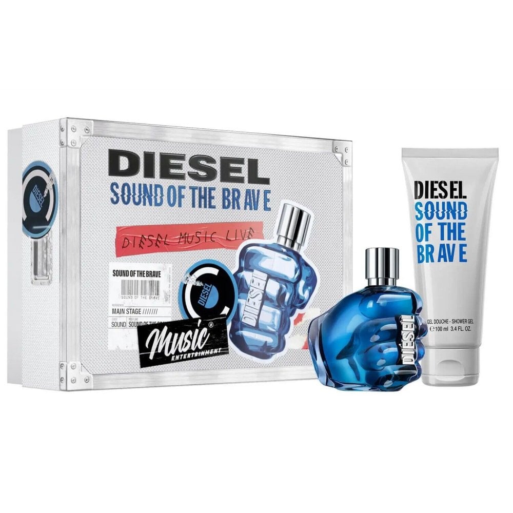 Diesel Diesel Sound Of The Brave 50ml EDT Spray + 100ml Shower Gel - Health & Beauty > Personal Care > Cosmetics > Perfumes & Colognes EDT