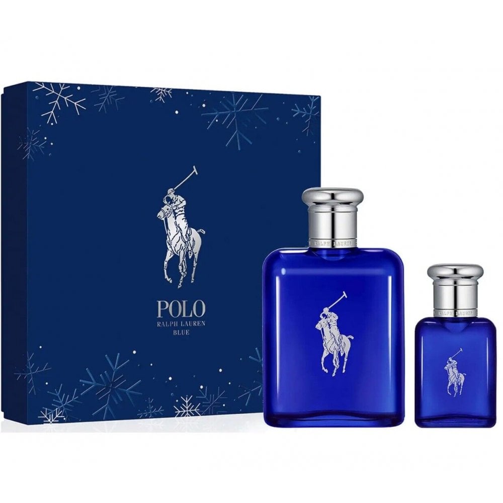 Ralph Lauren Ralph Lauren Polo Blue- 125ml EDT Spray Gift Set With 40ml Travel Spray. - Health & Beauty > Personal Care > Cosmetics > Perfumes & Colognes EDT