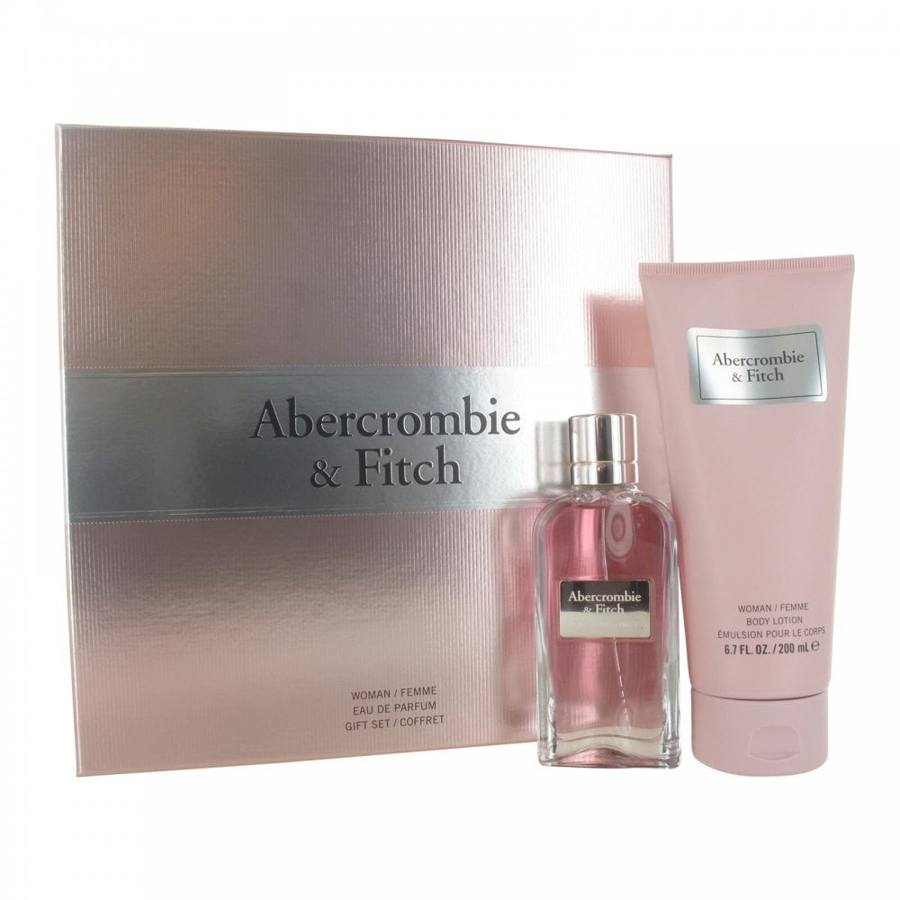 Abercrombie & Fitch Abercrombie & Fitch First Instinct for Her Gift Set 50ml EDP Spray + 200ml Body Lotion - Health & Beauty > Personal Care > Cosmetics > Perfumes & Colognes EDP