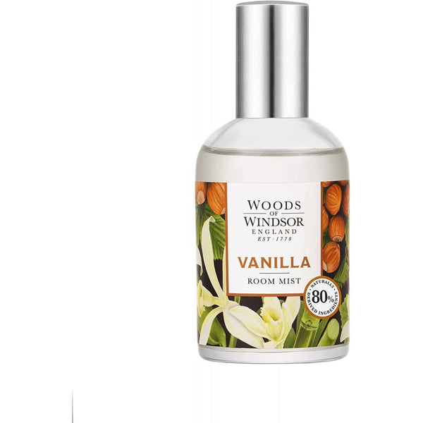 Woods of Windsor Woods of Windsor Vanilla Room Mist 100ml Spray - Home & Garden > Decor > Home Fragrances > Air Fresheners .