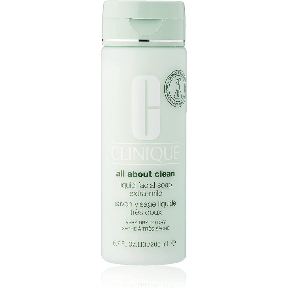Clinique Clinique Liquid Facial Soap 200ml Extra-Mild - Health & Beauty > Personal Care > Cosmetics > Bath & Body > Body Wash Soap