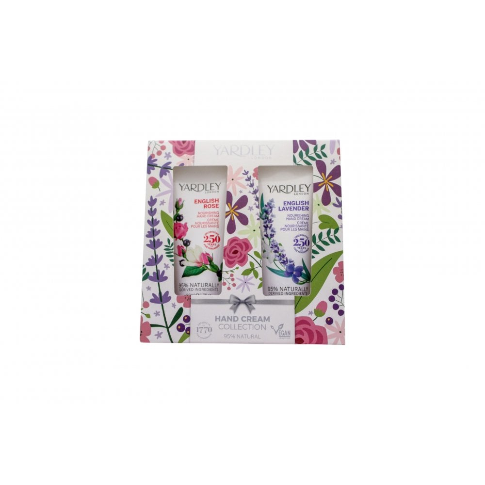 Yardley Yardley Hand Cream Duo 50ml English Lavender Hand Cream + 50ml English Rose Hand Cream - Health & Beauty > Personal Care > Cosmetics > Skin Care > Lotions & Moisturizers