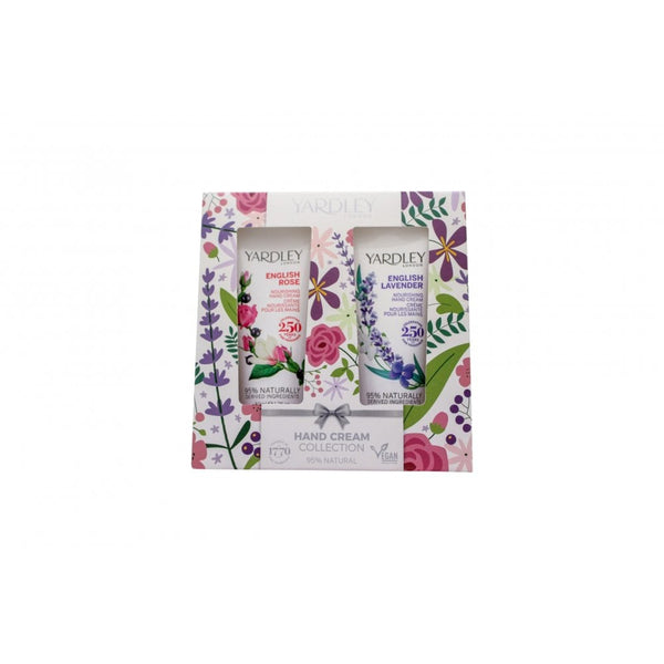 Yardley Yardley Hand Cream Duo 50ml English Lavender Hand Cream + 50ml English Rose Hand Cream - Health & Beauty > Personal Care > Cosmetics > Skin Care > Lotions & Moisturizers