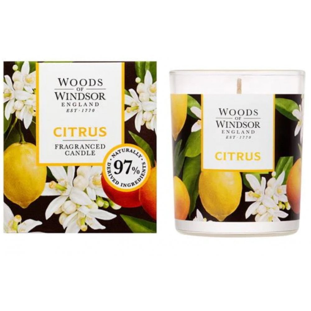 Woods of Windsor Woods of Windsor Citrus Candle 150g - Health & Beauty > Personal Care > Cosmetics .