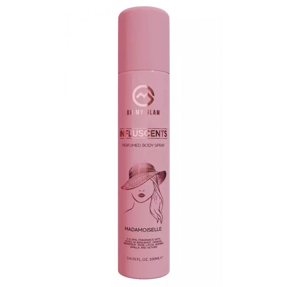 Oh My Glam Oh My Glam Influscents Body Spray 100ml - Mademoiselle - Health & Beauty > Personal Care > Cosmetics > Perfumes & Colognes > Body Mists Body Spray