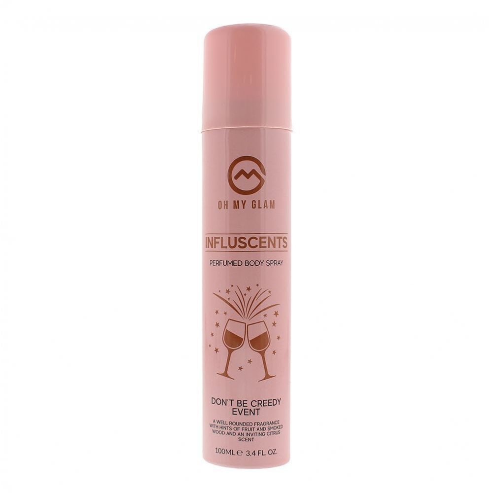 Oh My Glam Influscents Body Spray 100ml - Don't Be Creedy: Event