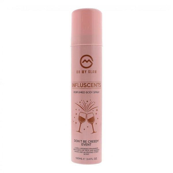 Oh My Glam Influscents Body Spray 100ml - Don't Be Creedy: Event