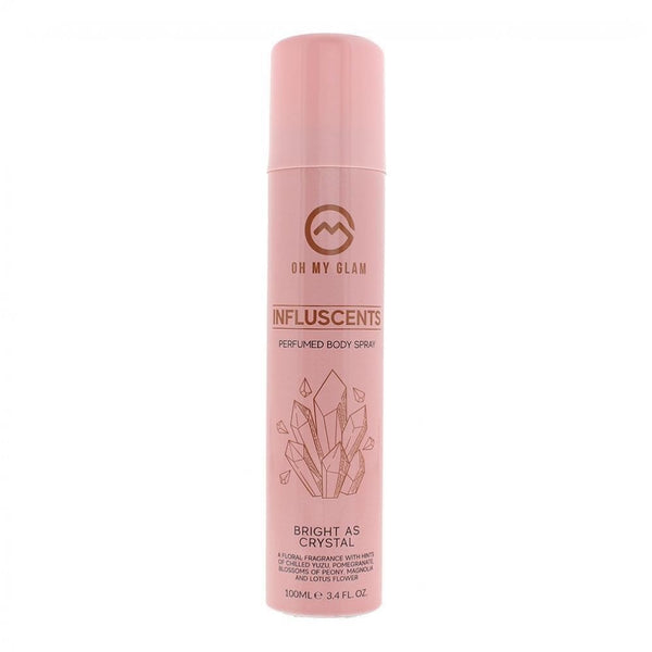 Oh My Glam Influscents Body Spray 100ml - Bright As Crystal