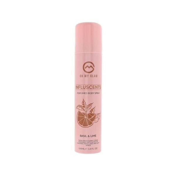 Oh My Glam Influscents Body Spray 100ml - Basil & Lime