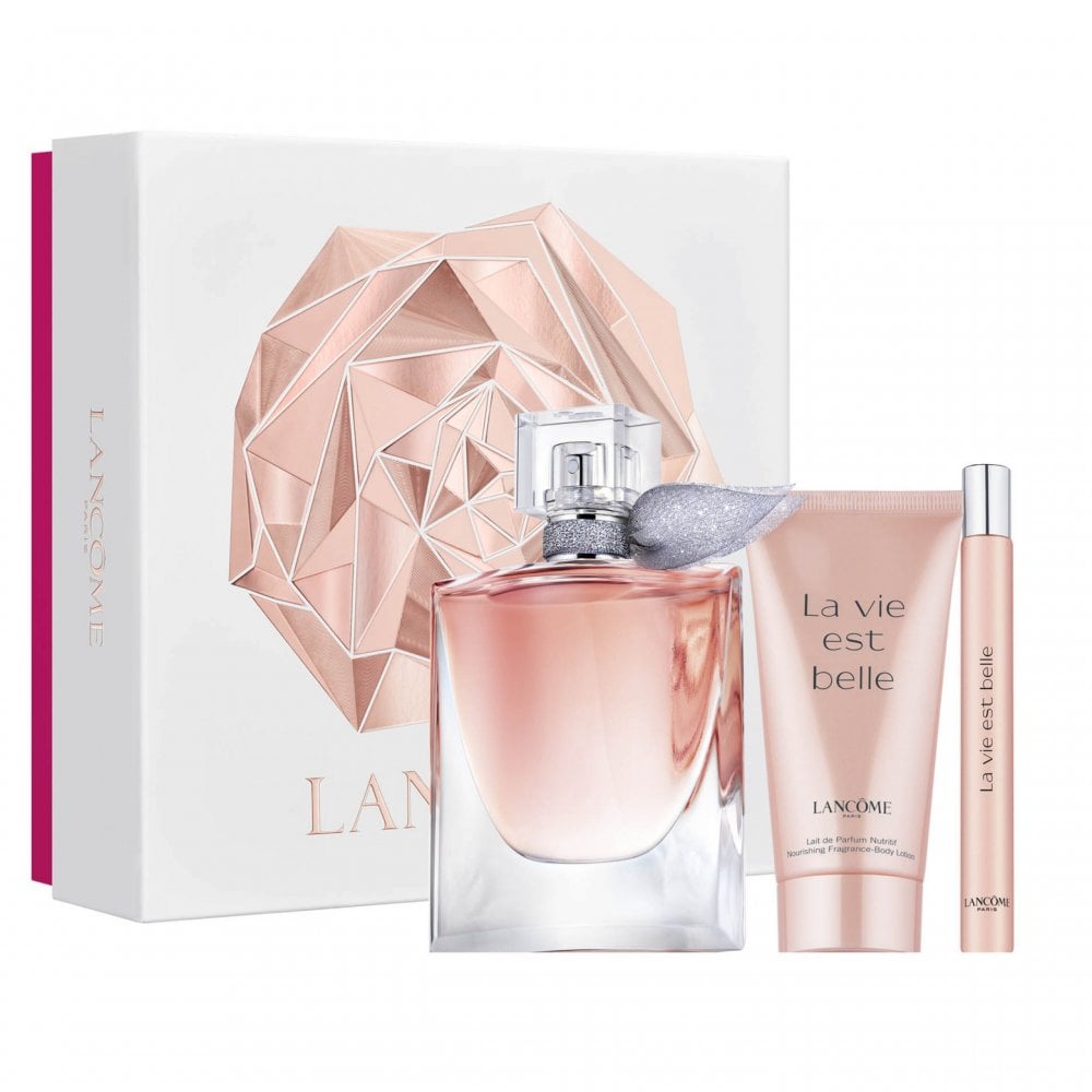 Lancome Lancome La Vie Est Belle Gift Set 50ml EDP + 10ml EDP + 50ml Body Lotion - Health & Beauty > Personal Care > Cosmetics > Bath & Body Gift Sets