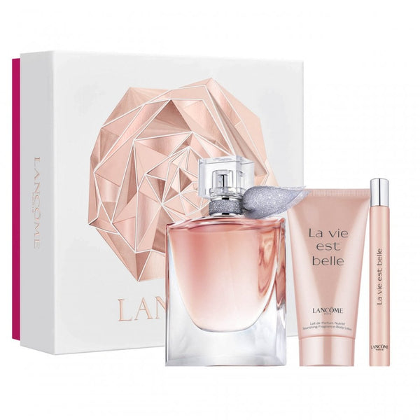 Lancome Lancome La Vie Est Belle Gift Set 50ml EDP + 10ml EDP + 50ml Body Lotion - Health & Beauty > Personal Care > Cosmetics > Bath & Body Gift Sets