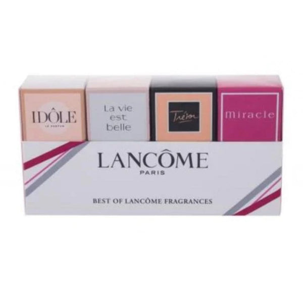 Lancome Lancome Best of Lancome Minuature Fragrances Gift Set 5ml EDP Idole + 4ml EDP La Vie Est Belle + 7.5ml EDP Tresor + 5ml EDP Miracle - Health & Beauty > Personal Care > Cosmetics > Perfumes & Colognes EDP