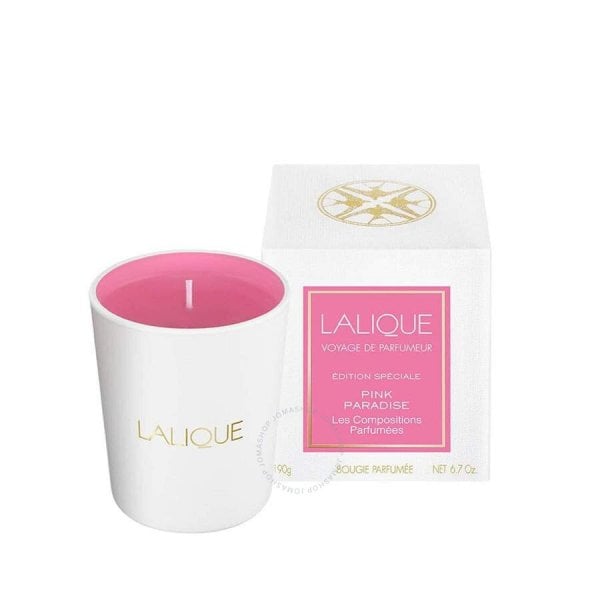 Lalique Lalique Les Compositions Parfumees Pink Paradise Candle 190g - Health & Beauty > Personal Care > Cosmetics .