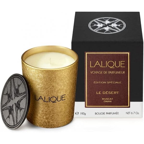 Lalique Lalique Candle 190g - Le Desert Muscat Special Edition - Health & Beauty > Personal Care > Cosmetics .