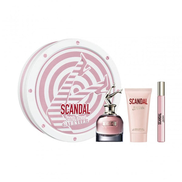 Jean Paul Gaultier JPG Scandal Gift Set 50ml EDP + 75ml Body Lotion + 10ml EDP - Health & Beauty > Personal Care > Cosmetics > Bath & Body Gift Sets