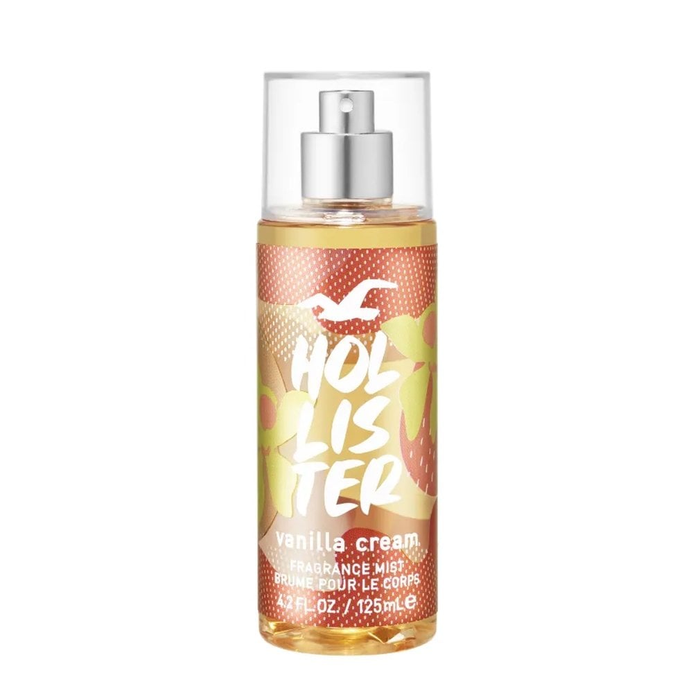 Hollister Hollister Vanilla Cream Body Mist 125ml - Health & Beauty > Personal Care > Cosmetics > Perfumes & Colognes > Body Mists