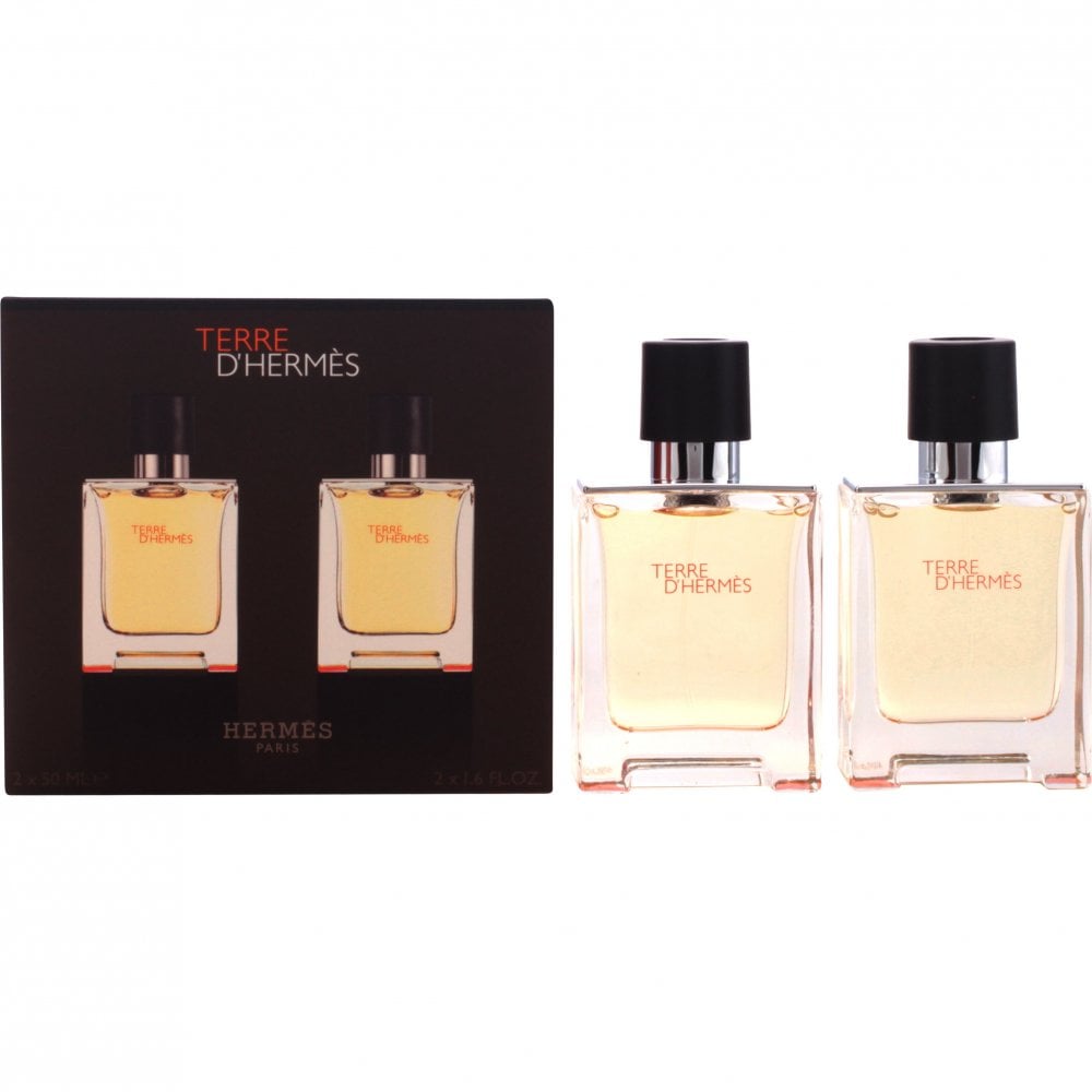 Hermes Hermes Terre D'Hermes Gift Set 2 X 50ml EDT Spray - Health & Beauty > Personal Care > Cosmetics > Perfumes & Colognes > Eaux de Parfum EDT