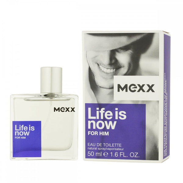 Mexx Mexx Life Is Now For Him 50ml EDT Spray - Health & Beauty > Personal Care > Cosmetics > Perfumes & Colognes > Eaux De Toilette EDT